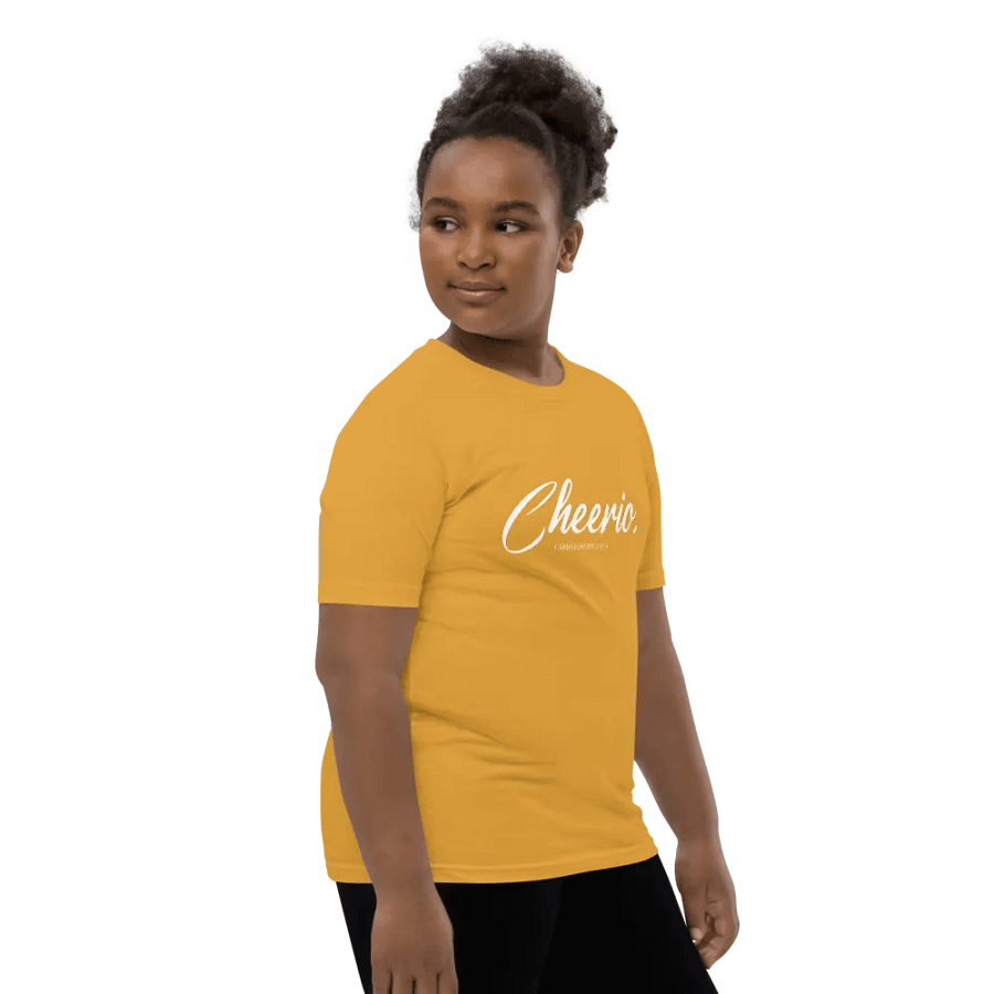 Cheerio Youth Soft Cotton Tee product image (82)
