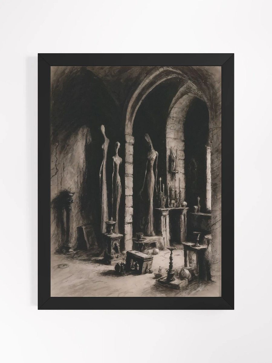 Shadowy Haven Framed Poster product image (1)
