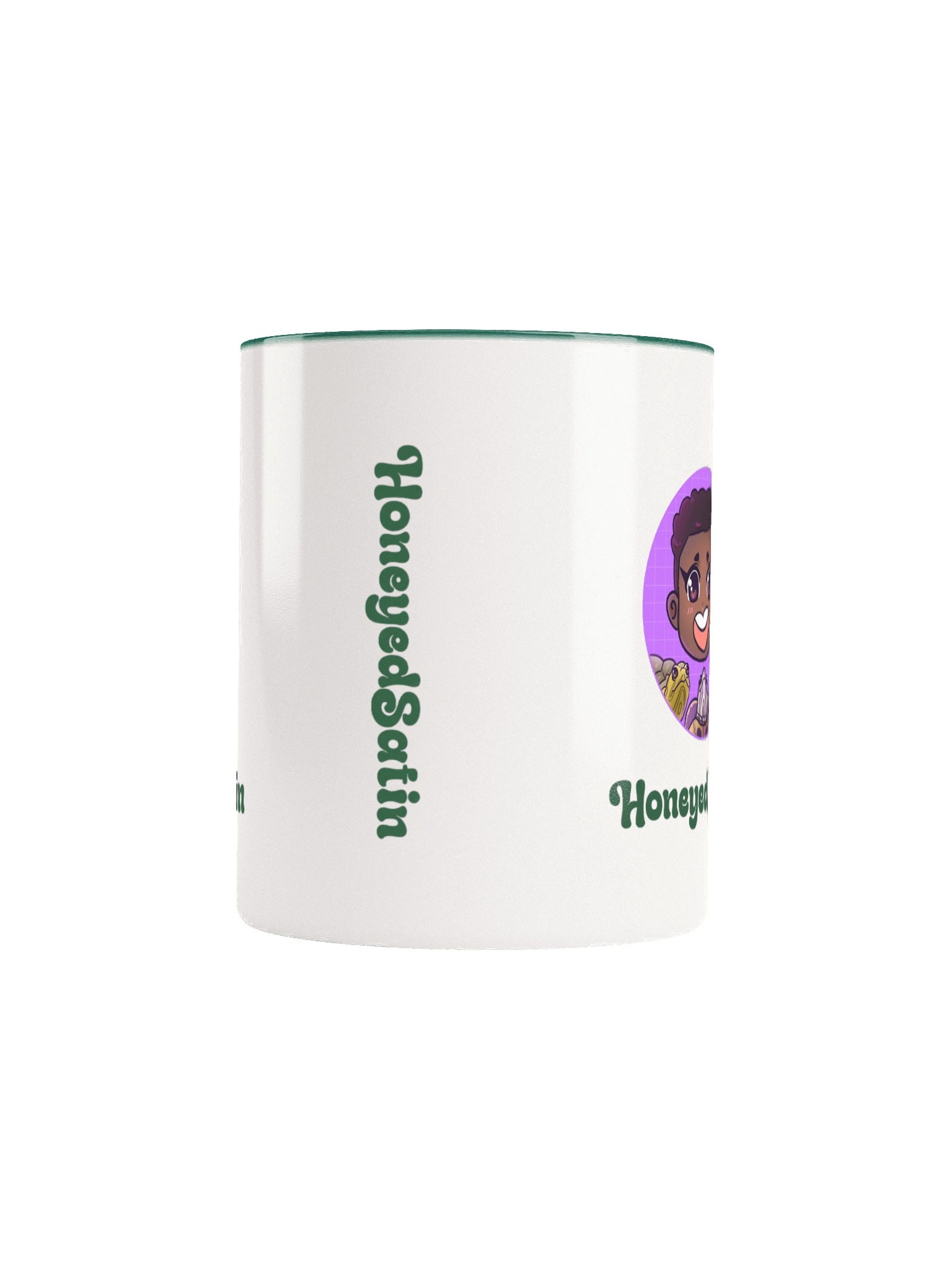 Satin's Green-Lined Ceramic Mug product image (9)