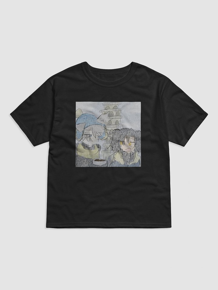 Grey hound and the black-coated retriever Vacation T-shirt product image (1)