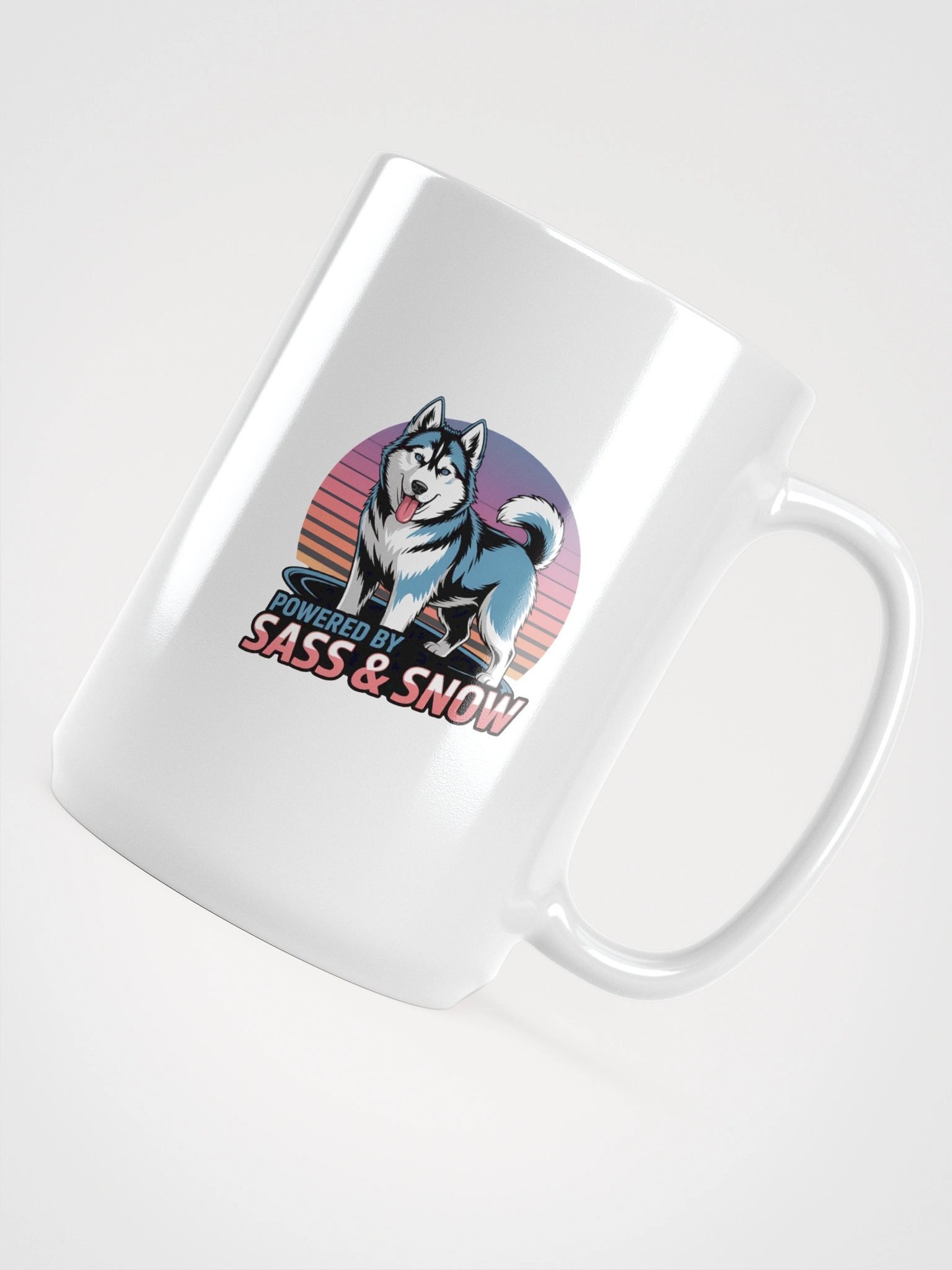 Sassy Husky Sunset Mug product image (4)