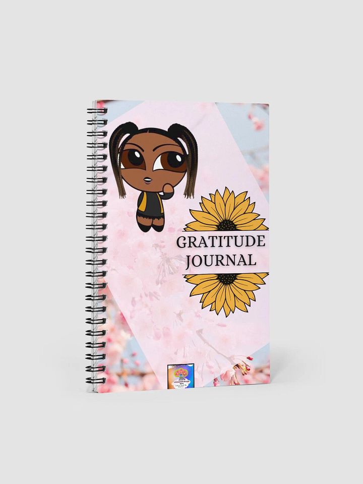 Sunflower Gratitude Spiral Notebook product image (1)