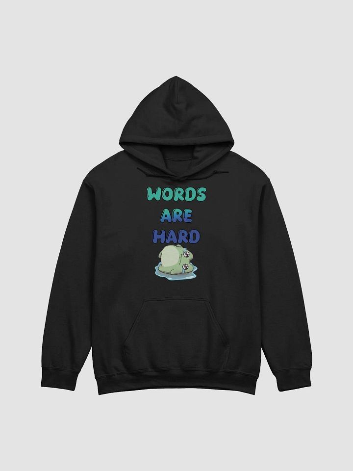 WORDS ARE HARD (Hoodie) product image (4)