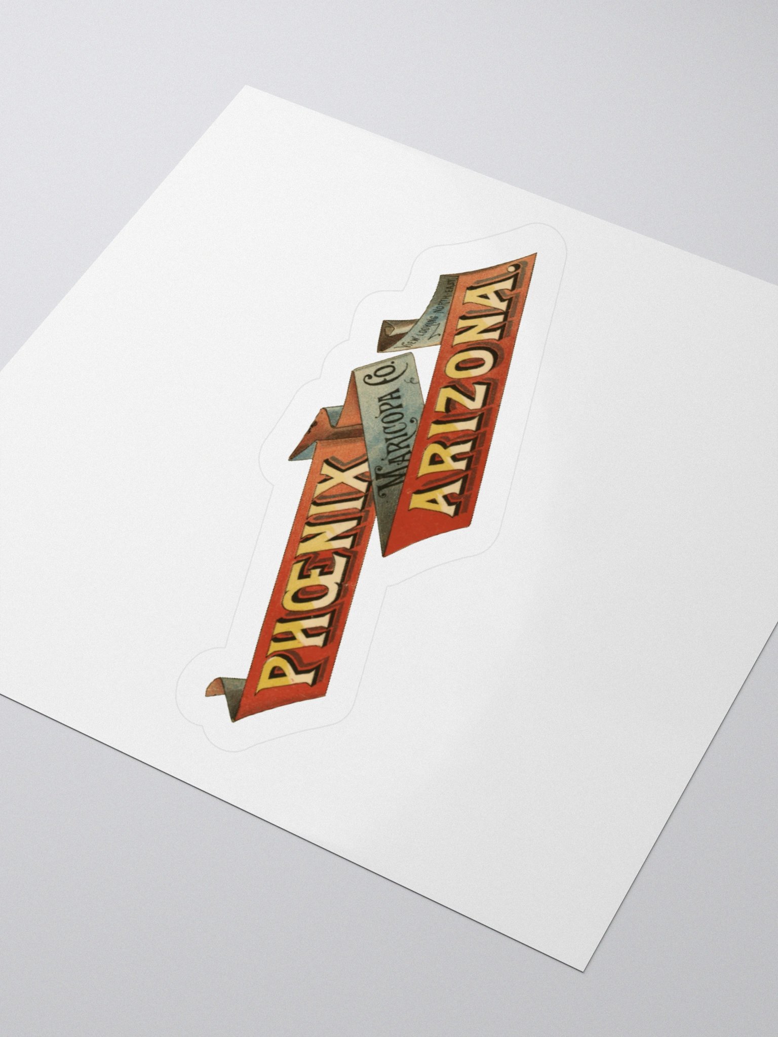 Phoenix Arizona 1885 Sticker product image (11)