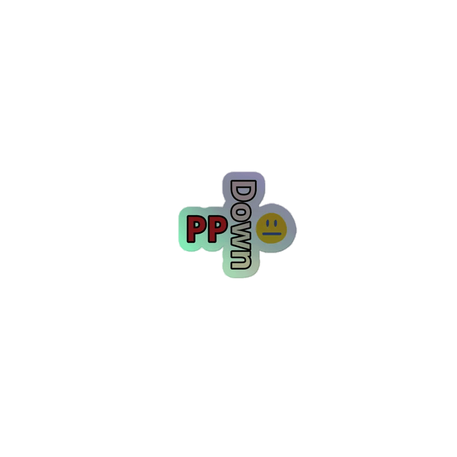 PP-DOWN Sticker product image (1)