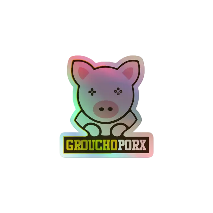 Grouchoporx V2 Holographic Sticker product image (1)
