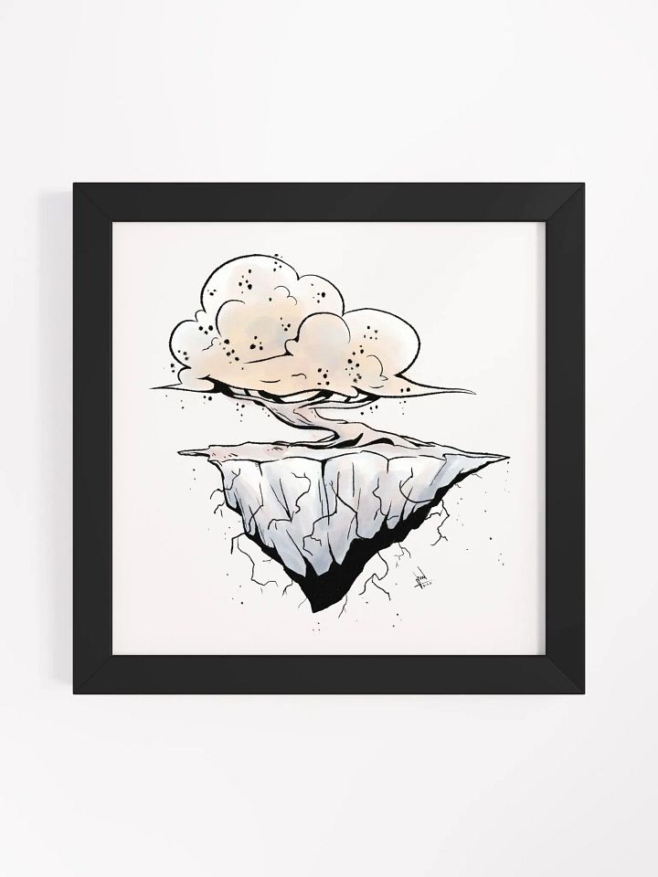 Soil and Tree | Frame Matte Poster product image (2)