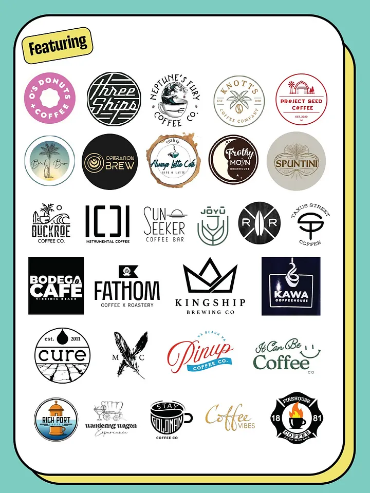 2025 Hampton Roads Coffee Passport product image (2)