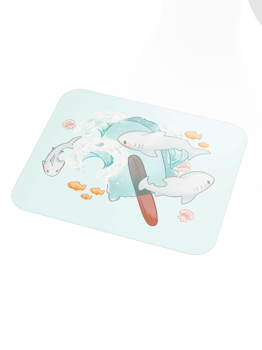 SHARKSICLE SWIRL MOUSE PAD product image (4)