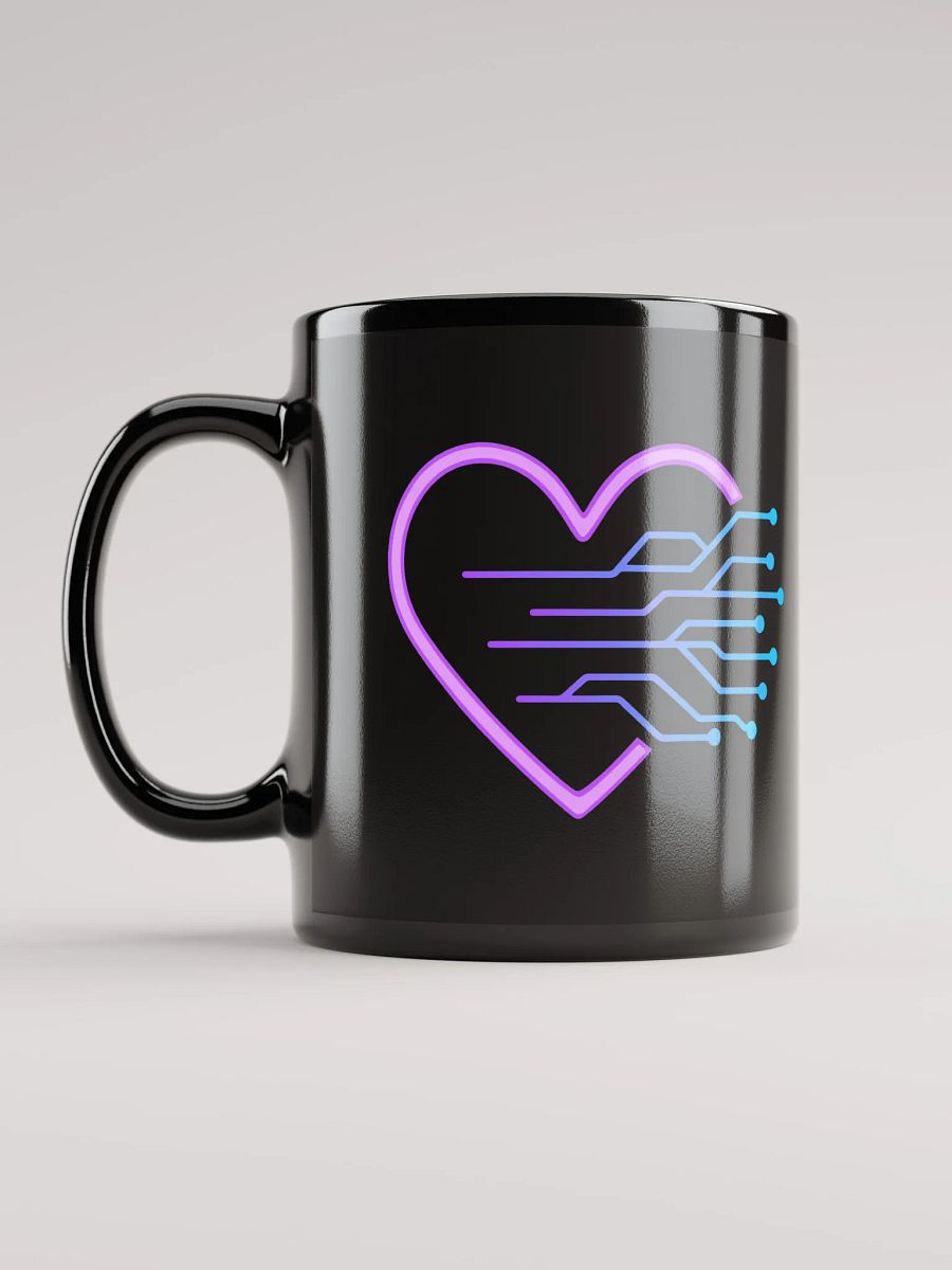 AInsanity Core Mug – Glitch Heart Edition (only heart) product image (6)