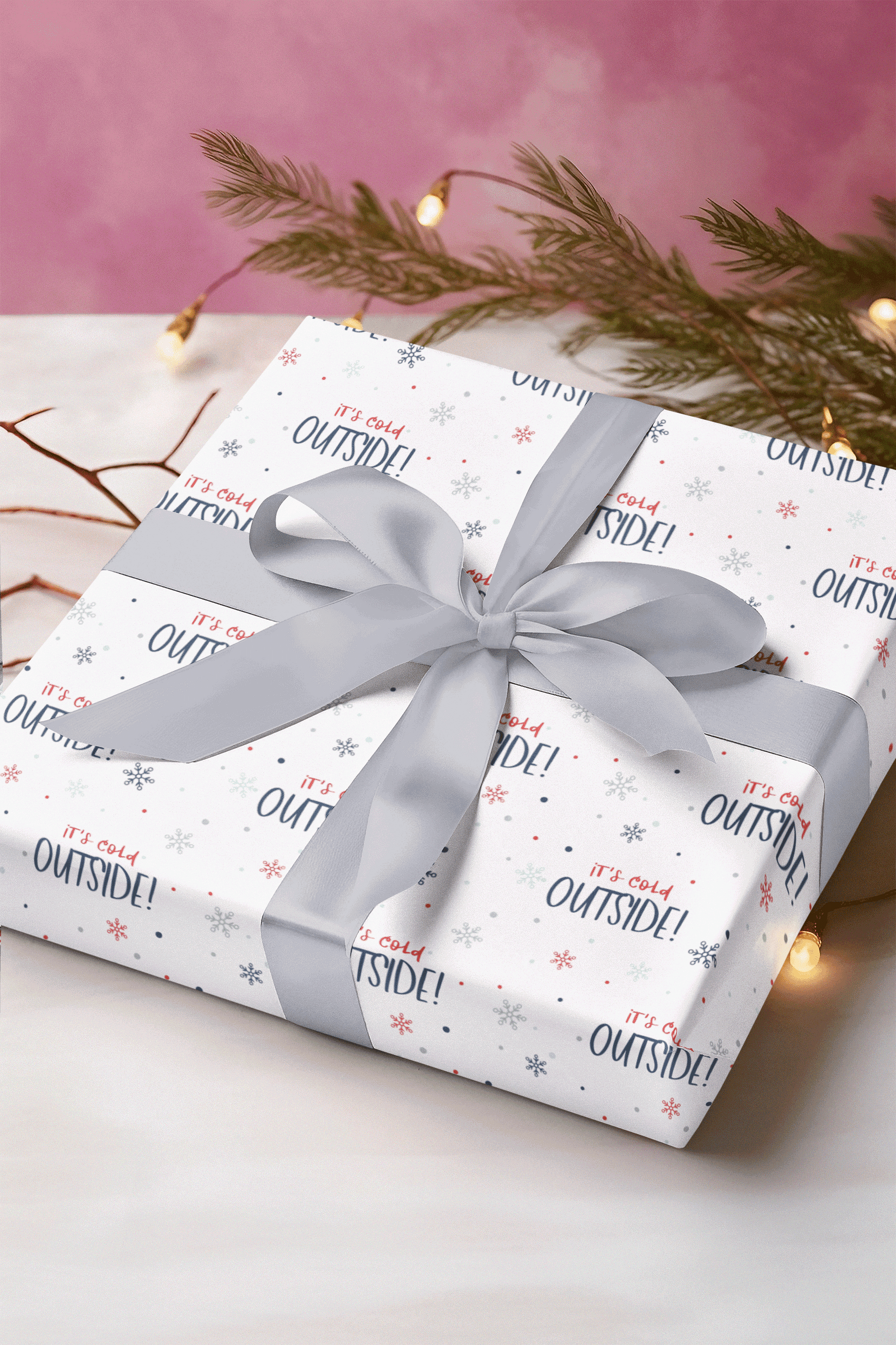 It's Cold Wrapping Paper product image (1)