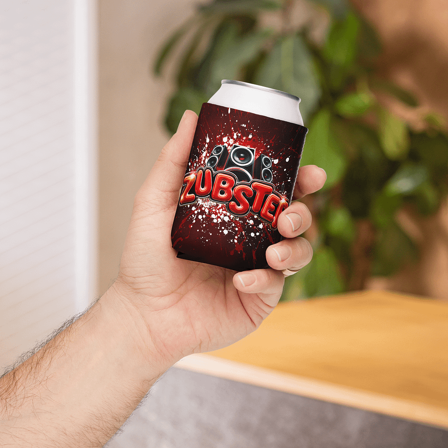 Zubstep Splatter Regular Can Koozie product image (4)