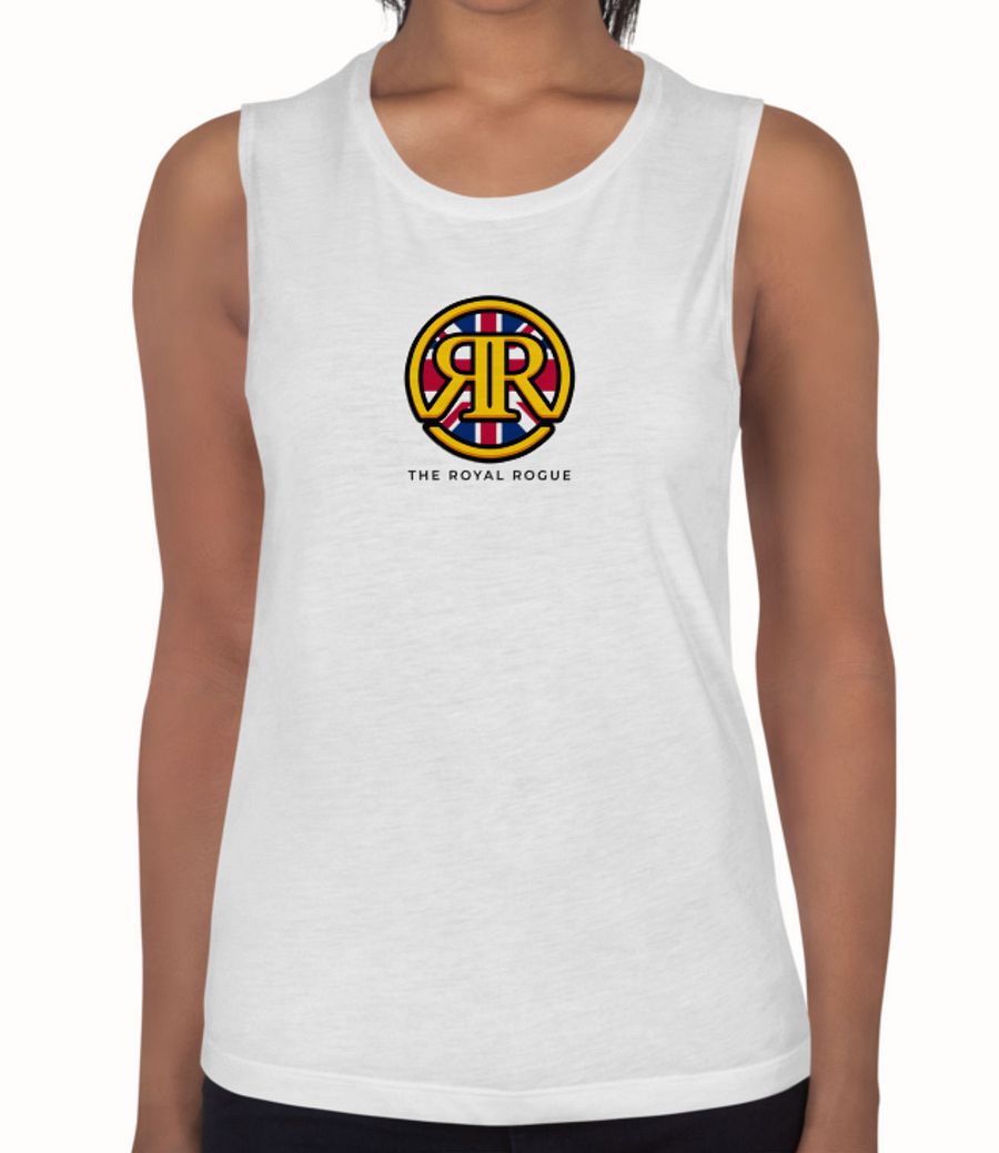 The Royal Rogue Women's Tank (Light gray) product image (1)