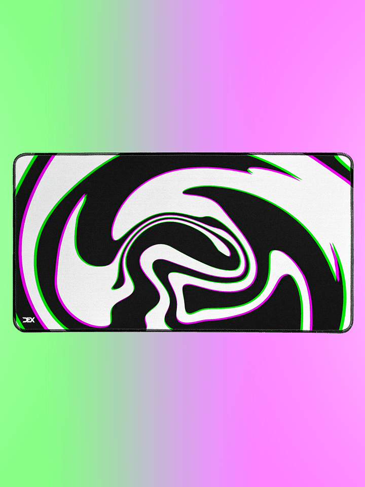Chromatic Abberation Desk Mat - "Matrix" product image (1)