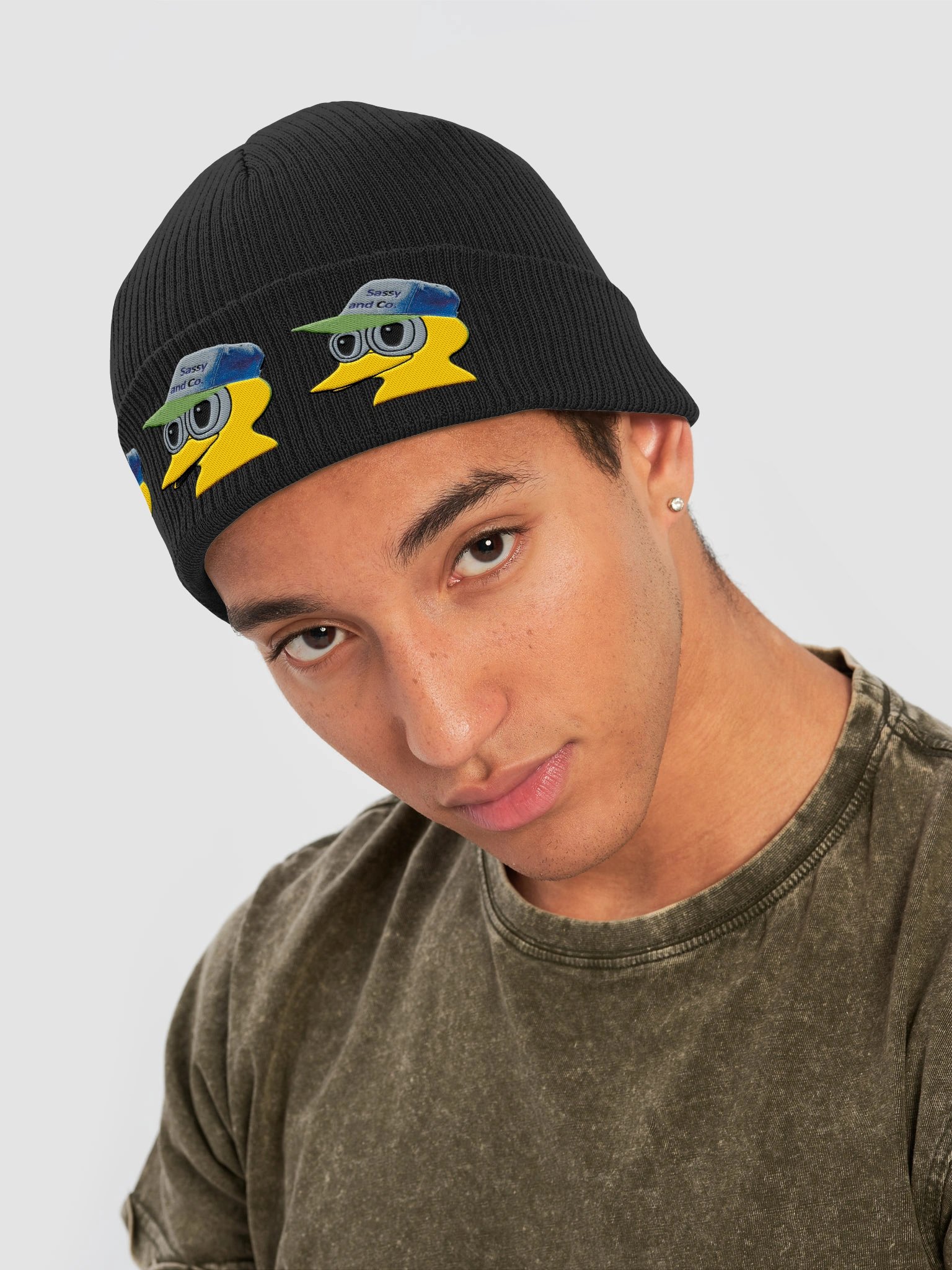 Duck Truckin' Atlantis Organic Ribbed Beanie product image (4)