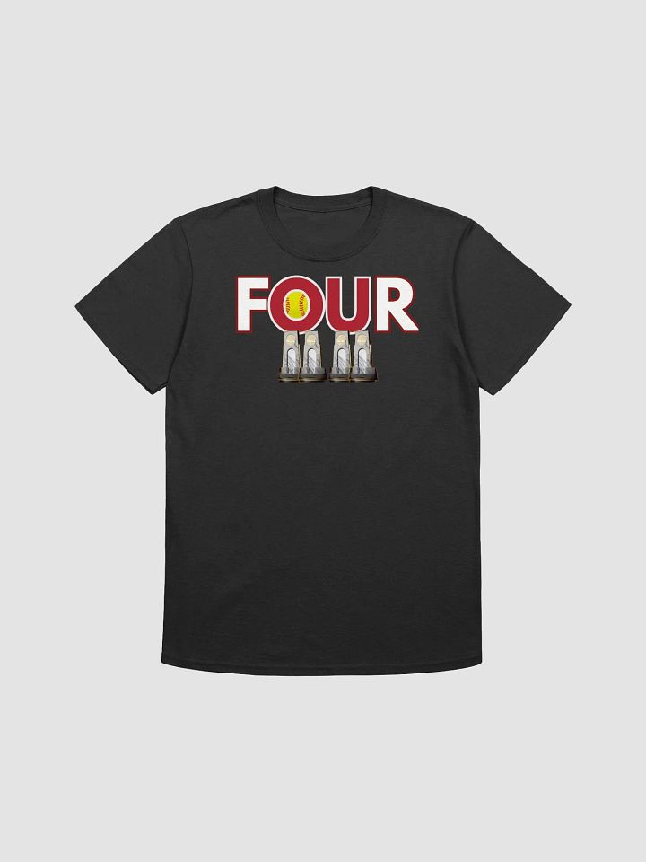 FOUR Trophies Softball Graphic Tee product image (1)