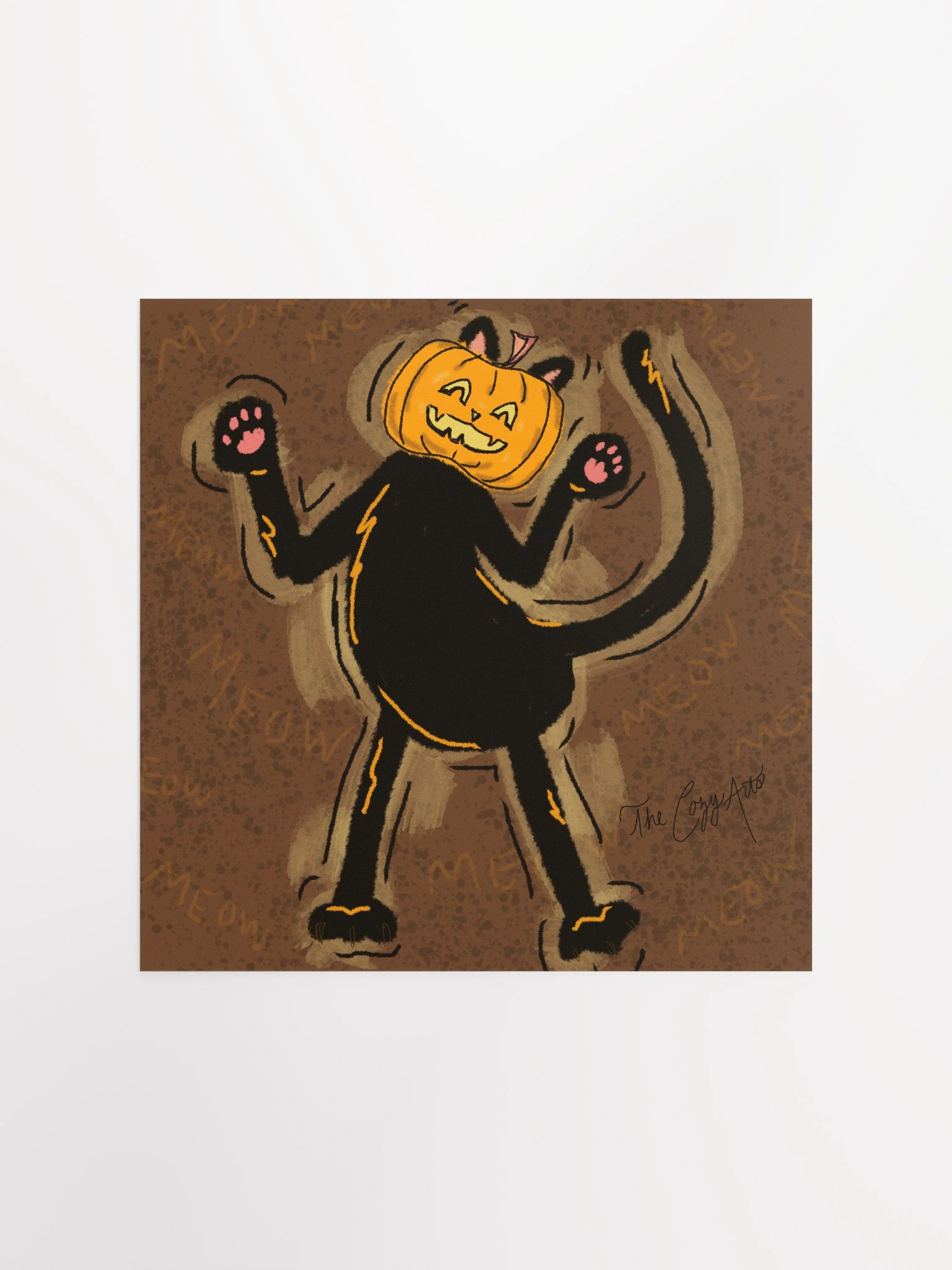 Pumpkin Dance Cat product image (1)