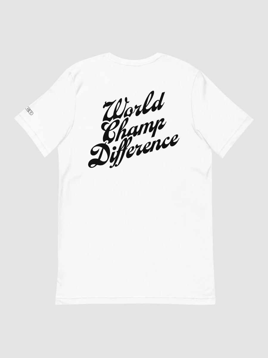 WolfeyVGC World Champ Cursive White Shirt product image (6)