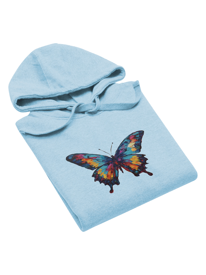 Vibrant Butterfly Dreams Premium Hoodie product image (2)