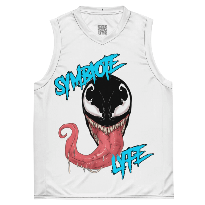Symbiote Lyfe - Basketball Jersey product image (2)