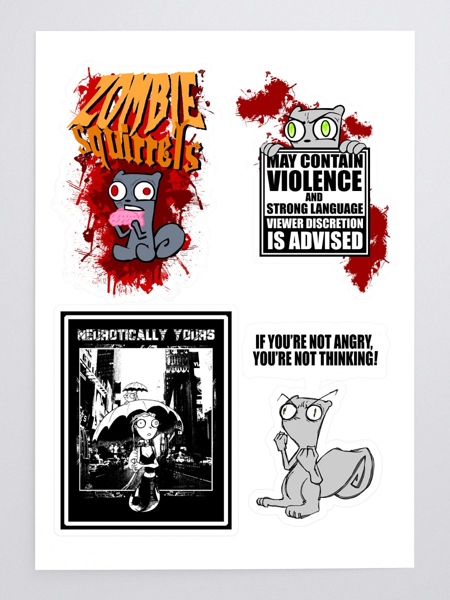 Foamy The Squirrel Sticker Sheet! #2 product image (3)