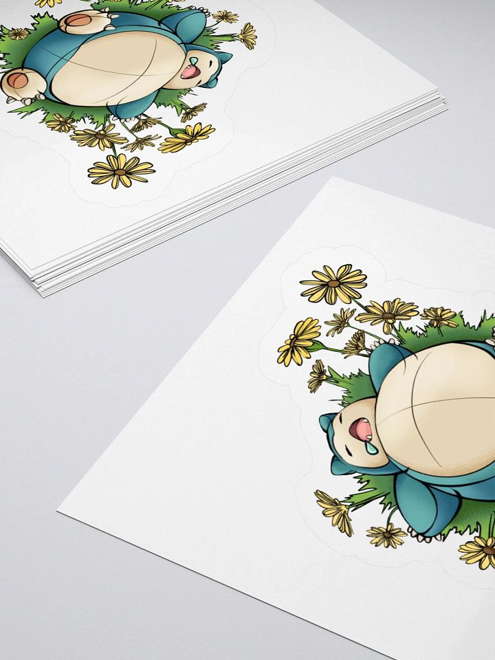 "Snoozing" Sticker product image (1)