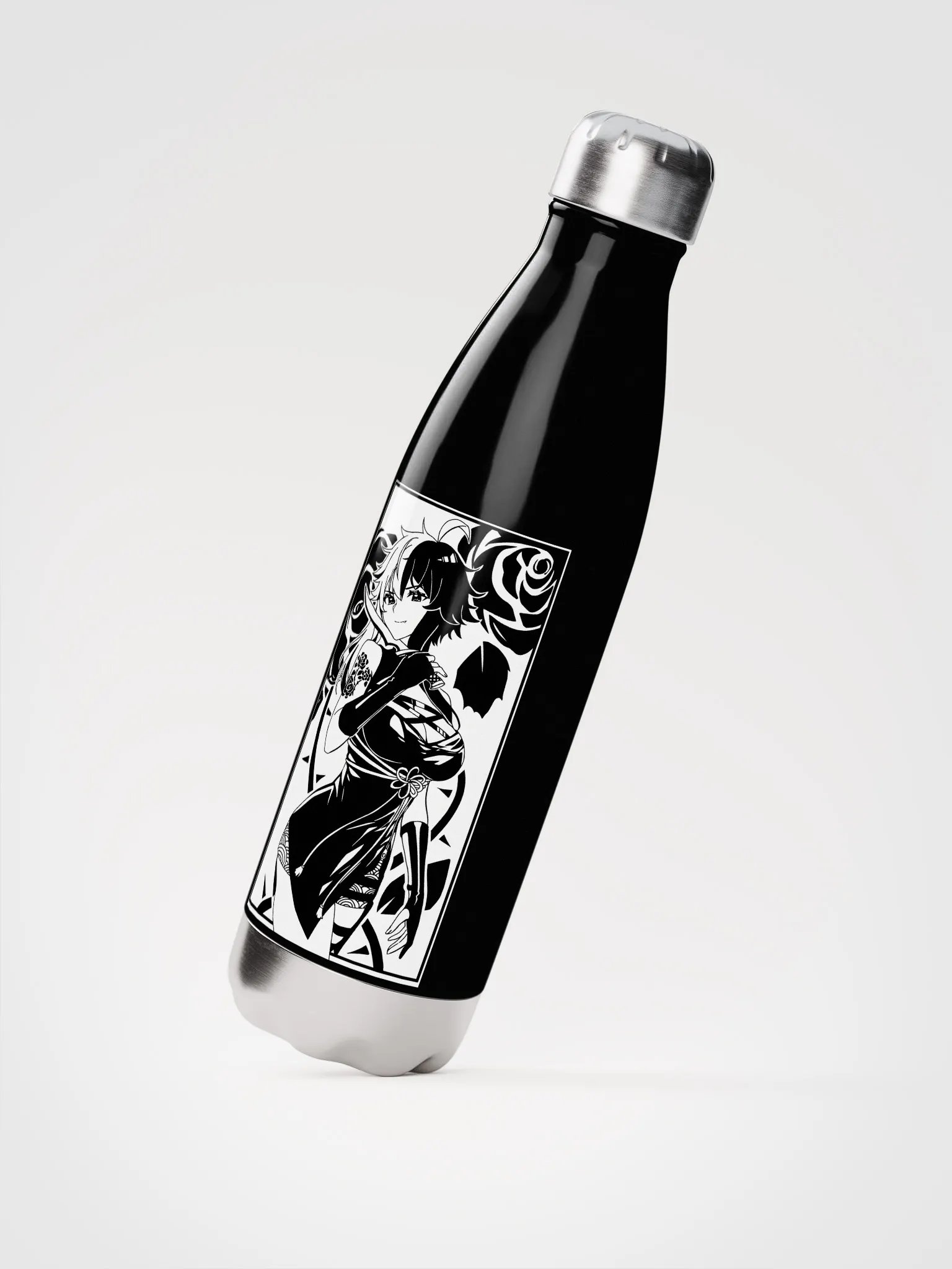 Roses Water Bottle (Steel) product image (2)