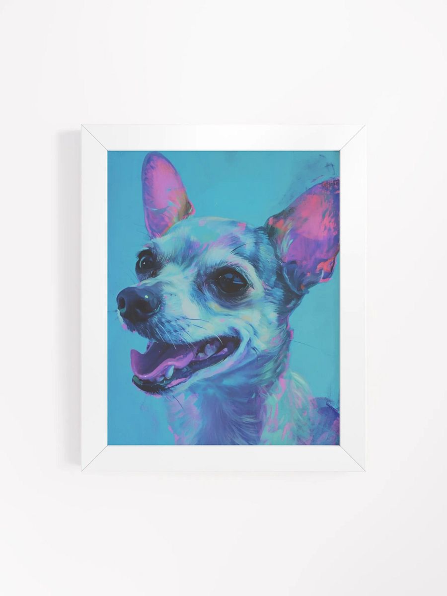 Vibrant Chihuahua Smile Matte Poster product image (4)