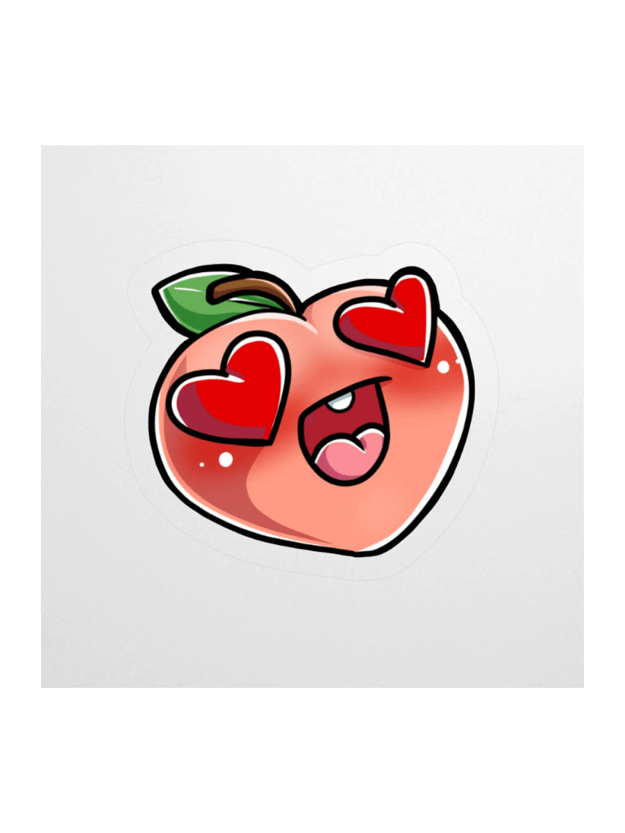 Peachy Love Sticker product image (1)