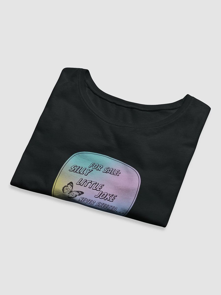 Silly Little Joke Crop Top Baby Tee product image (8)