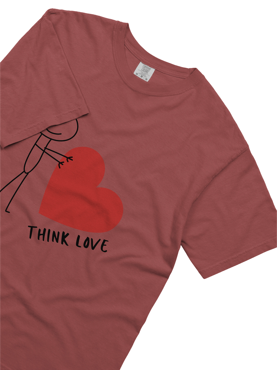 Think Love Heavyweight T-Shirt product image (41)