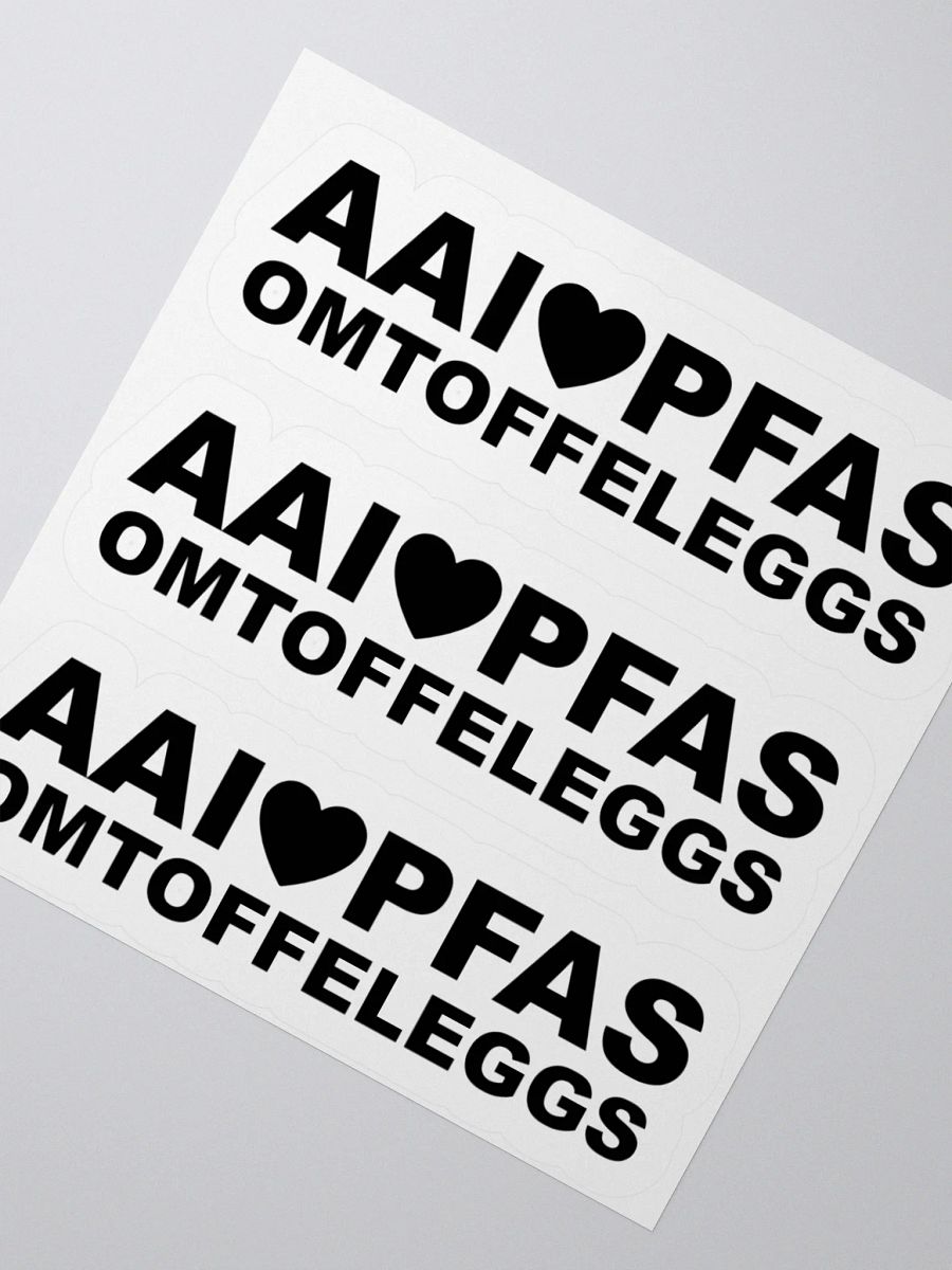 Aai love PFAS - Stickers product image (4)