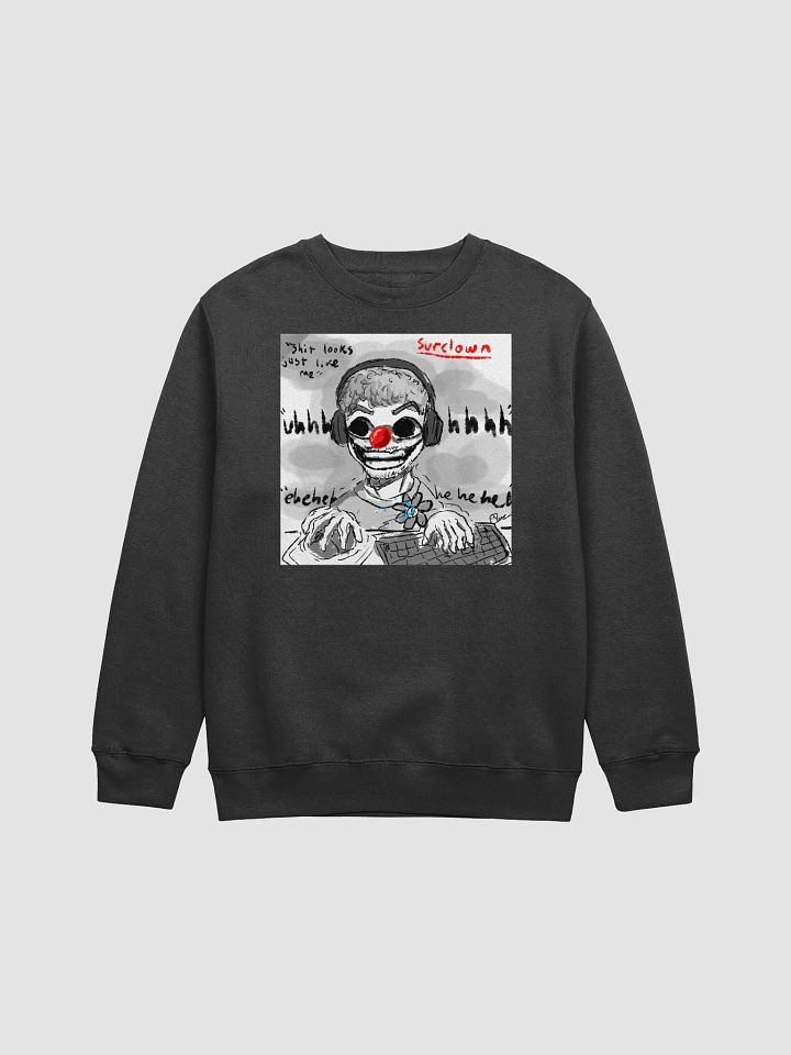 Clowning Around Crewneck Drawn by Mego_My_Eggo321 product image (1)