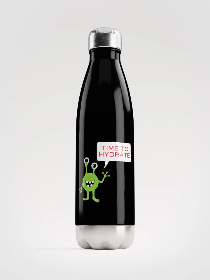 Alien Time To Hydrate Stainless Steel Bottle product image (1)