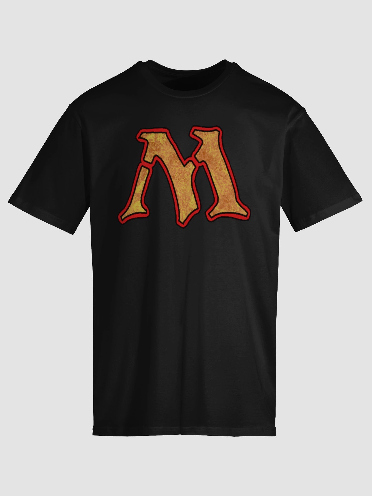Zeros MTG Gold Fantasy Letter M T-Shirt product image (3)
