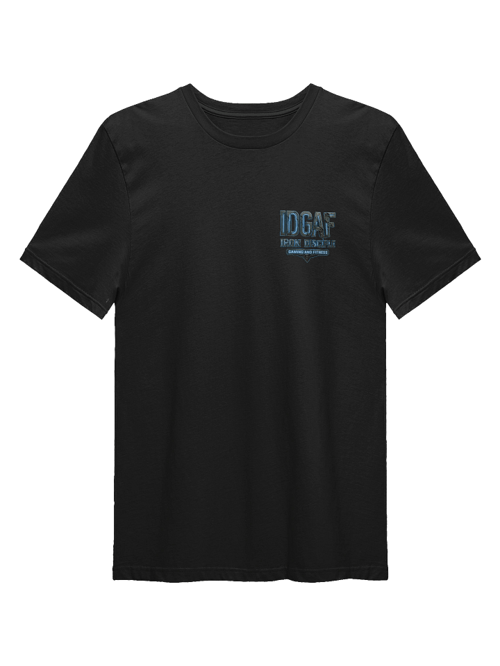 Super Soft Black "IDGAF" T-shirt product image (1)