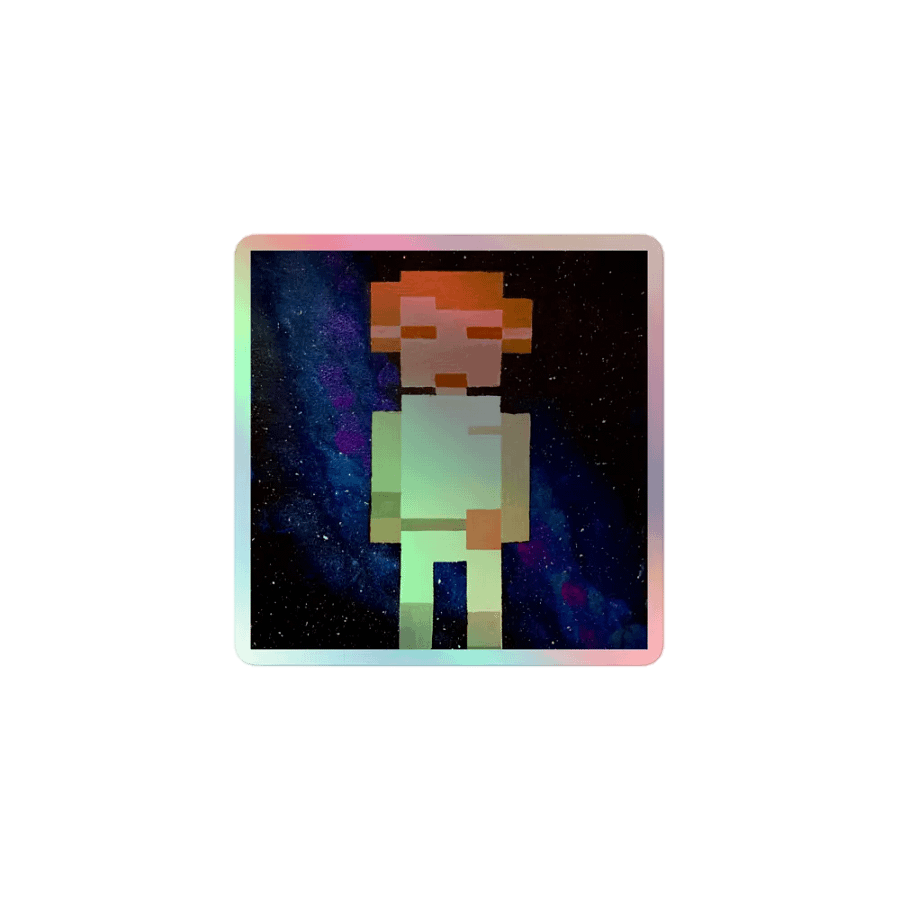 8-bit Roger Wilco Kiss-Cut Sticker Sheet product image (1)