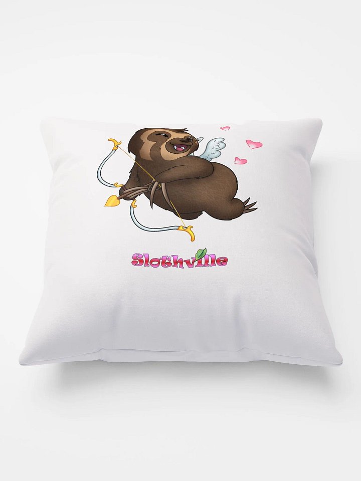 Slothville Cupid Sloth All-Over Pillow product image (1)