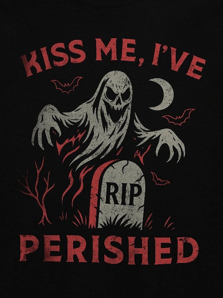 Kiss Me, I've Perished Longsleeve Crewneck product image (2)