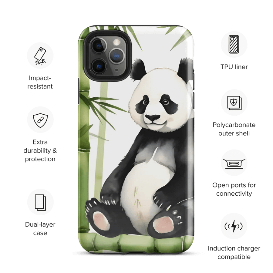 Panda Paradise iPhone Case product image (35)