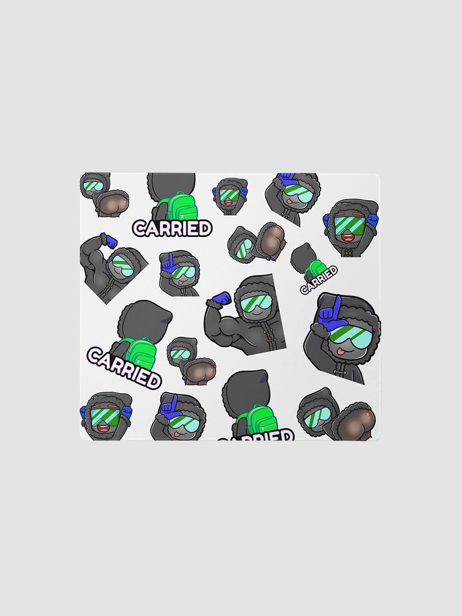 Emote Splatter Gaming Mouse Pad product image (1)