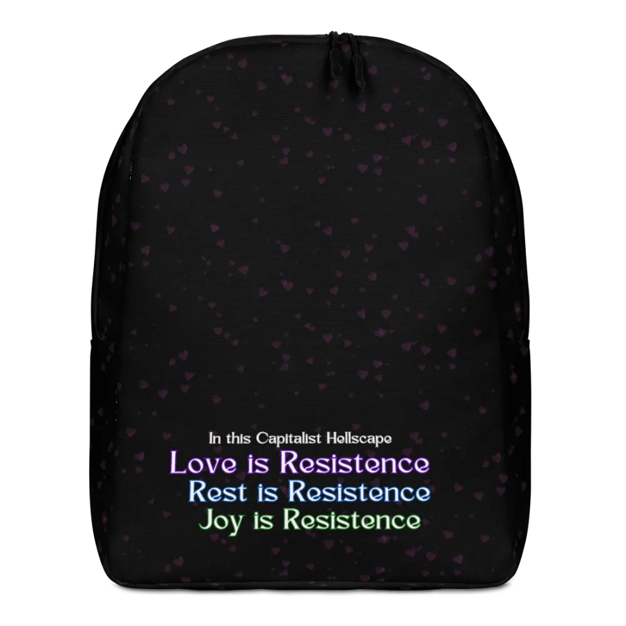 Resistors, Love, Rest & Joy, Backpack product image (1)