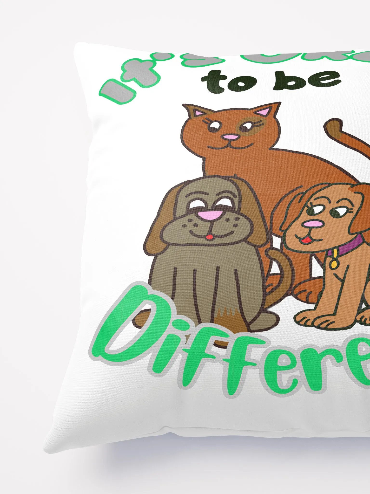 It's Okay to Be Different-Cat in a Dog's World product image (3)