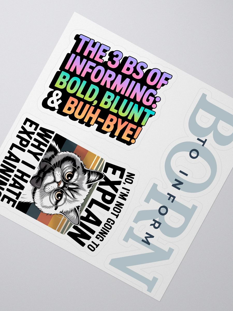 Informing Human Design Manifestor Sticker Sheet product image (3)