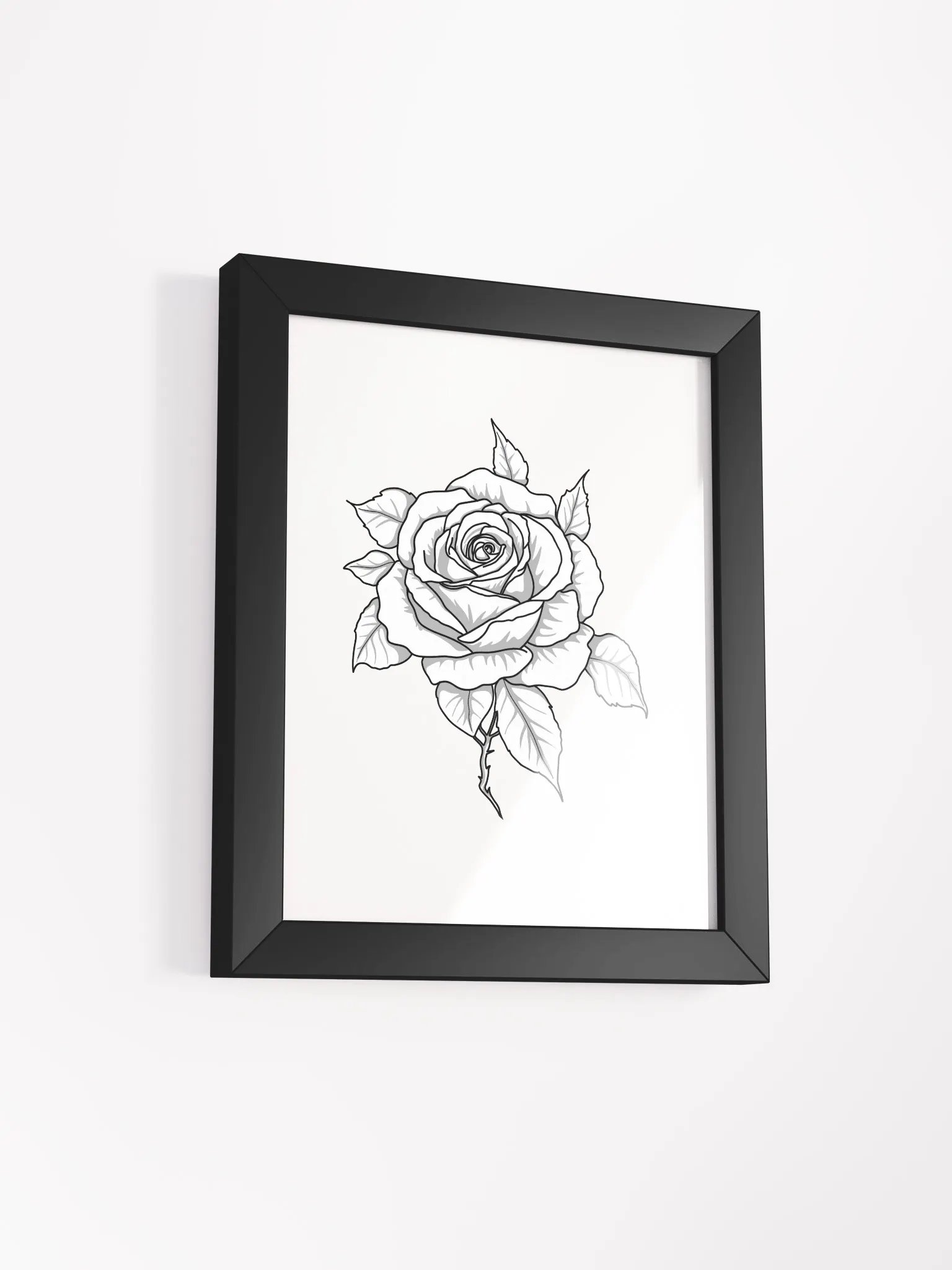 Timeless Rose - Original Botanical Print product image (2)