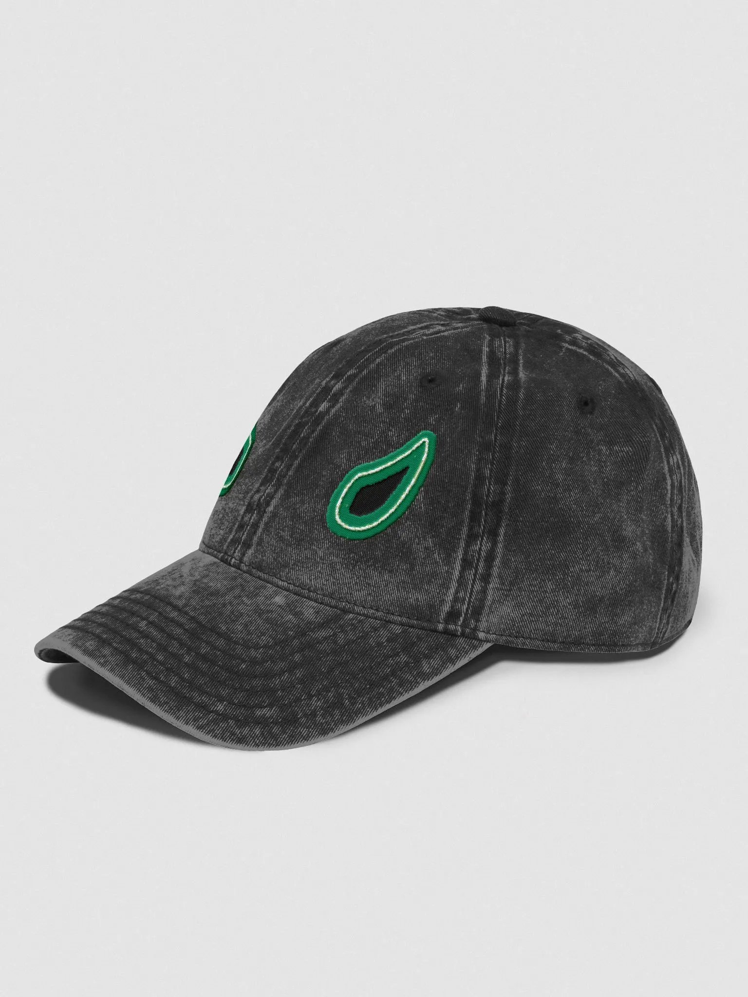 Neon Devil Horns Denim Hat product image (9)