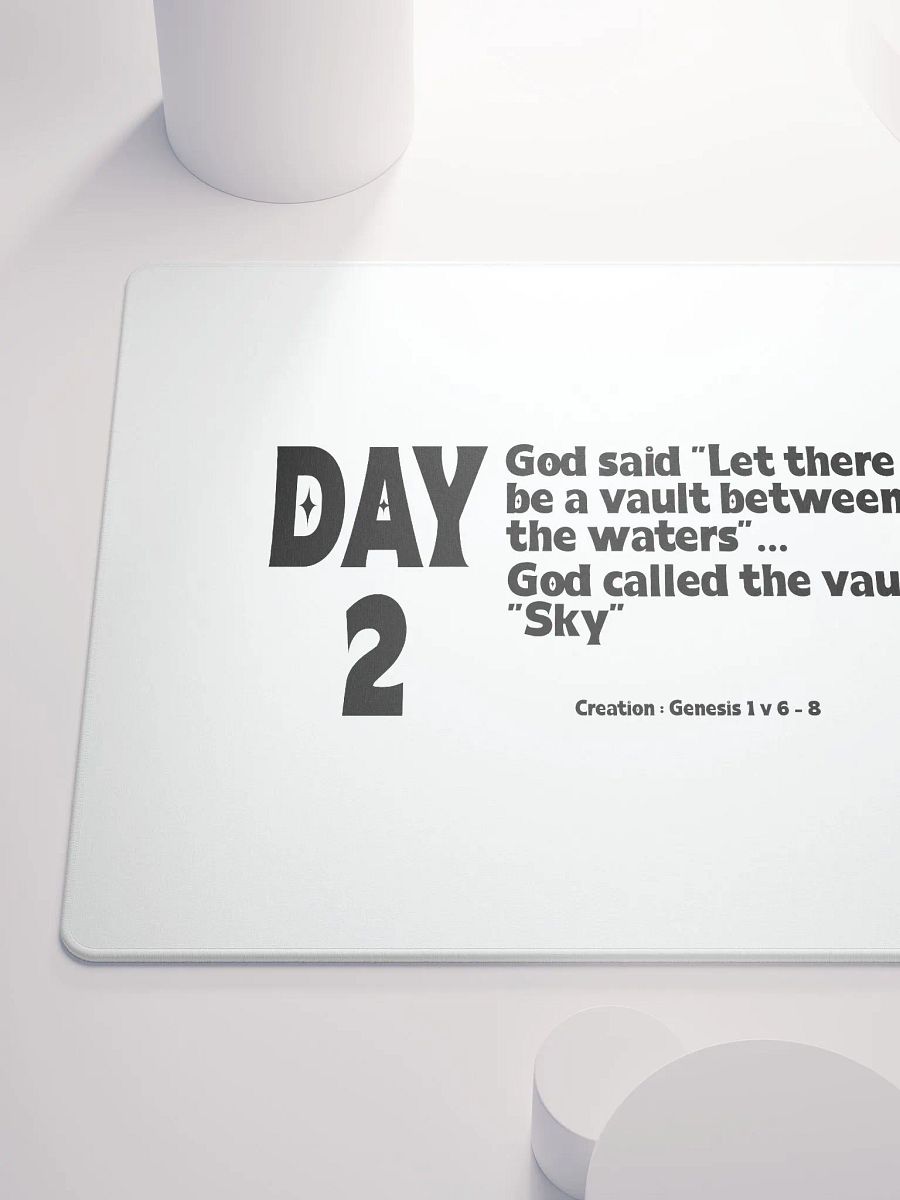 CREATION: DAY 2..Christian, Jesus, faith, God, Bible, Christianity, Jesus Christ, religion, Bible Verse, Love product image (10)