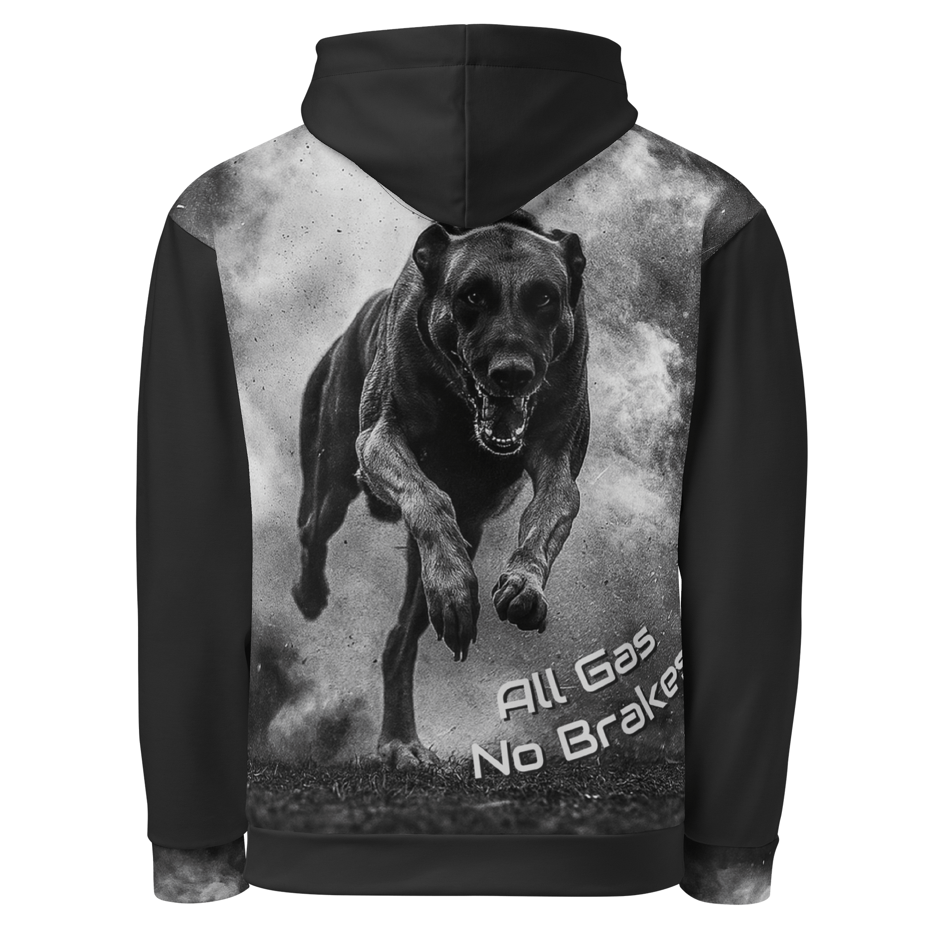 All Gas No Brakes - Premium Adult Unisex All Over Print Hoodie product image (1)