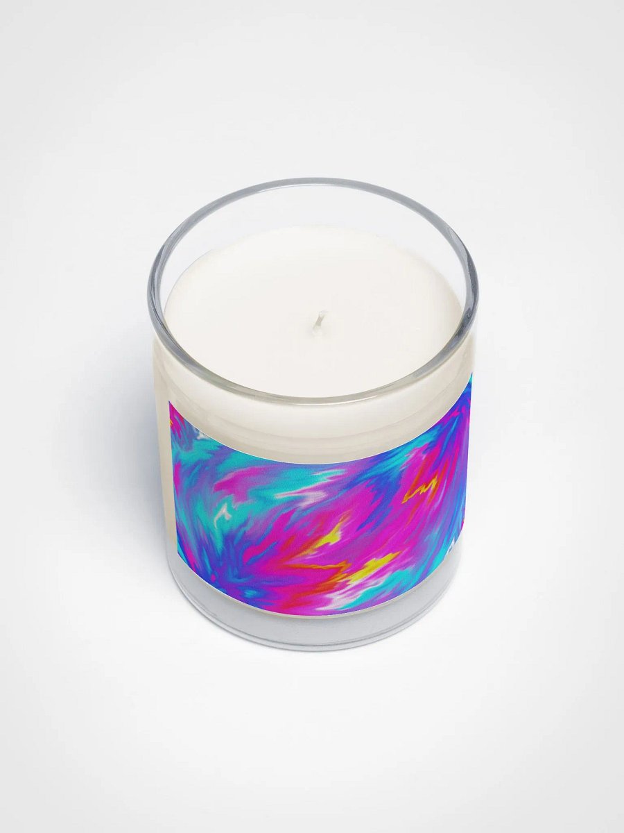 Marbled Rainbow Swirl III Soy Wax Candle product image (3)