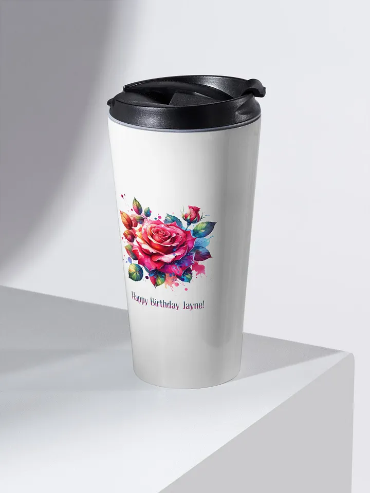 Happy Birthday Jayne Travel Mug product image (2)